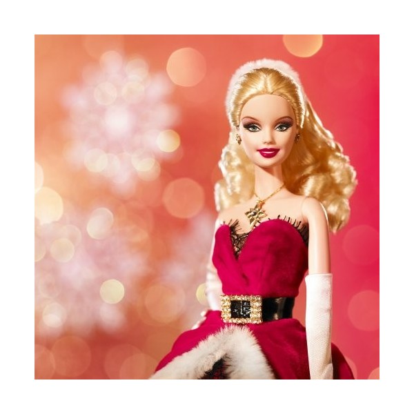 Barbie Mattel - Poupée Collector Joyeux Noel 2007