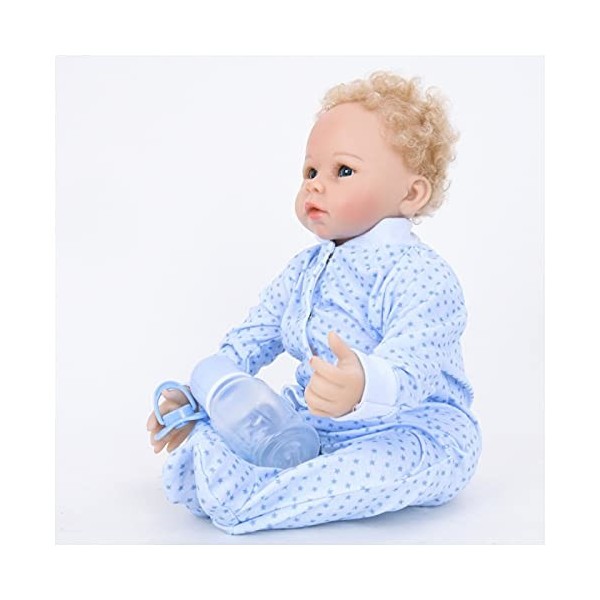 Poupée Reborn Baby Girl – Poupée en silicone de 55,9 cm – Poupée Reborn pour petite fille, le meilleur anniversaire