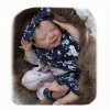 Poupée bébé Reborn pour Tout-Petits, 18 Pouces 46 cm, Douche étanche, poupées en Silicone, Fille, bébé Qui Ressemble à Une Vr