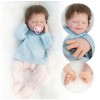 Poupée bébé Reborn pour Tout-Petits, 18 Pouces 46 cm, Douche étanche, poupées en Silicone, Fille, bébé Qui Ressemble à Une Vr