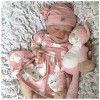 Poupée bébé entièrement en Silicone, poupées bébé en Silicone de 18 Pouces, Fille au Corps Complet, Ensemble de poupées bébé 