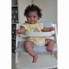 Poupées Reborn 48 Cm 19 Pouces Poupées Réalistes Faites À La Main dans Une Peau Foncée Poupées Afro-Américaines Réalistes Nou