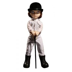 Mezco Toys- Living Dead Doll Orange Mécanique Figurine, 696198950908, Taille Unique