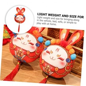 Totority 10 Pièces Année du Lapin Mascotte Lapin Animaux en Peluche Lapin en Peluche Jouet Nouvel an Chinois Animaux en Peluc