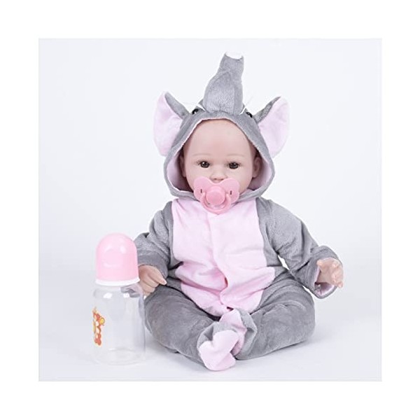 Girl Dolls Poupées en vinyle et silicone 40,6 cm Poupée Reborn Baby Reborn Jouet Cadeau pour les enfants