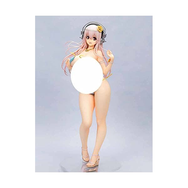 ZORKLIN Super Sonico Vacances dété ver. 1/4.5 Figure complète/Figure danime/Figure ECCHI//vêtements Amovibles/modèle de Per