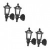 ibasenice 4 Pcs Mur Lampe Maison De Poupée Kit DÉclairage Miniatures Meubles Lampadaire Miniatures pour Maison De Poupée Min