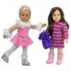 Sophias Mix & Match Ensemble de garde-robe dhiver 11 pièces pour poupées de 45,7 cm, multicolore