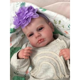 Belle poupée Reborn Baby Girl Jouets pour Nouveau-nés Faits à la Main Cadeaux danniversaire en Vinyle pour Les Filles garçon