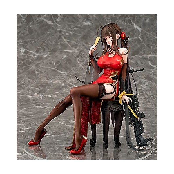 IMMANANT Chiffre danime Pivoine printanière - Figurine complète 1/7 Figurine Ecchi Jolie Fille Statue de Personnage de Dessi