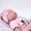 Poupées Reborn réalistes de 55,9 cm – Avec un ensemble de vêtements – Poupée Reborn Baby Doll – pour filles et enfants Cadeau