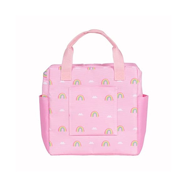 ADORA Sac à langer pour poupée – Sac à langer arc-en-ciel rose