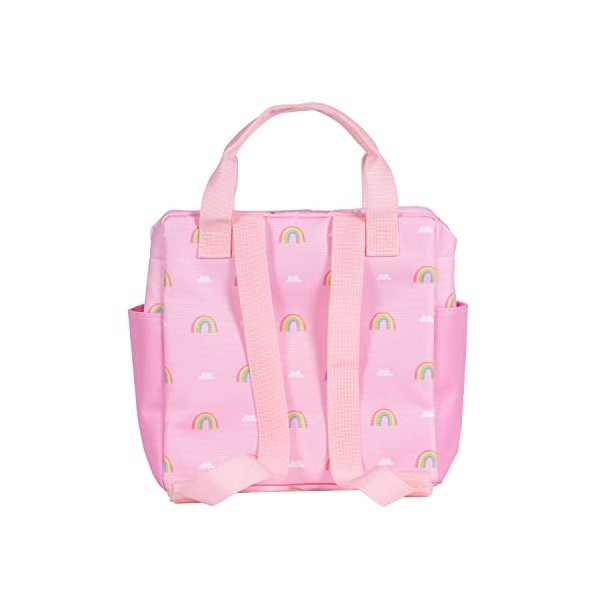 ADORA Sac à langer pour poupée – Sac à langer arc-en-ciel rose