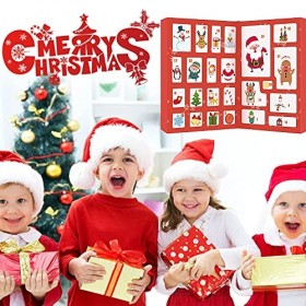 Calendrier de lAvent 2022 pour femme,enfant, fille, garçons, 24 modèles,mini figurinespin de Noël,avec compte à rebours pour