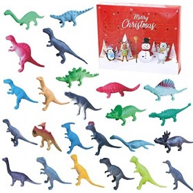 2022 Calendrier de lAvent, 24 types de vie Dinosaures Jouets pour enfants,Calendrier de lAvent La vie Dinosaures,Calendrier