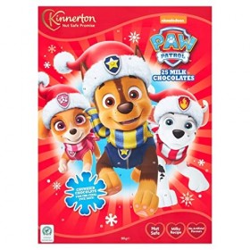 Z&Q BROS LTD Calendrier de lAvent 2020 pour enfants avec 24 chocolats au lait - Compte à rebours pour créer un cadeau