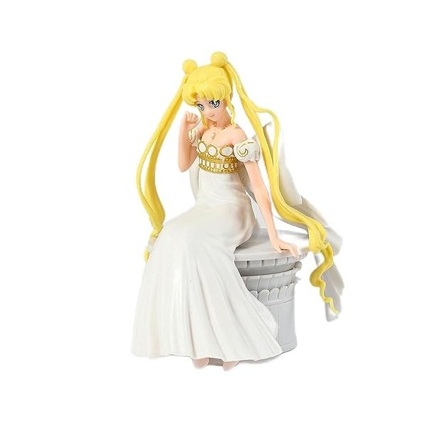 EyLuL 13 cm - Sailor Moon Princesse sérénité PVC Figurine Anime modèle Jouet poupée Cadeau