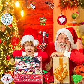 2022 Toys Pack Calendrier de lAvent, 24 Jours Christmas Countdown Calendar Fidget Toy Box, de Noël de Jouets Anti-stress, Se