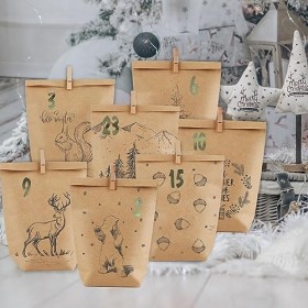 PANSIBY Calendrier de lAvent à remplir