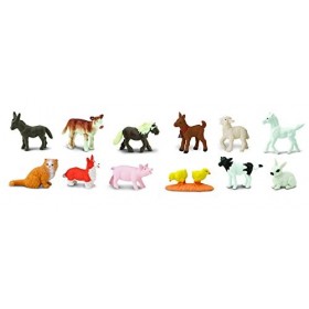 Plastoy - 6812-04 - Figurine - Animal - Tubo Bebes De La Ferme
