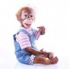 H.aetn 21 Pouces 52 CM Réaliste Souriant Reborn Singe Bébé Poupées Très Doux Silicone Vinyle Orang-outan Flexible À Collectio