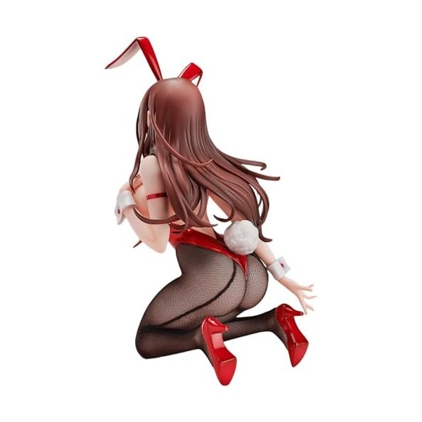 Gexrei Akagi Youko - Bunny Ver.1/4 Figurine complète/Figurine ECCHI/Vêtements amovibles/Figurine danime/Modèle de personnage