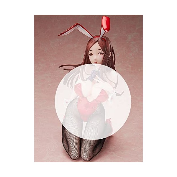 PIELUS Figurine Ecchi Original -Akagi Youko- 1/4 Bunny Ver. Figure danime Fille Statue Jouet Décor de poupée Mignon Objets d