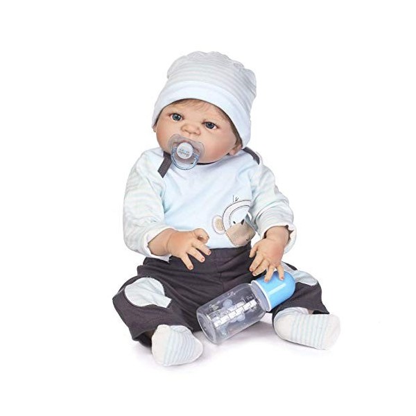 Reborn bébé poupées Renaissance Simulation bébé poupée Silicone Souple Enfants Jouets Fille garçon Cadeaux pour Enfants Jouet