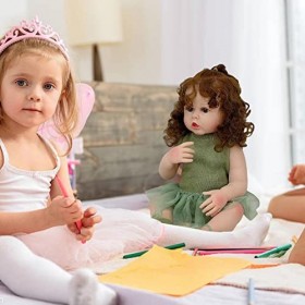 MYJIO Poupées Reborn pour Tout-Petits - Poupées pour Tout-Petits de la Vraie Vie avec tétine aimantée | Bébés Reborn imperméa