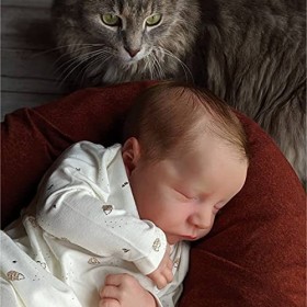 Poupée Baby Reborn - 46 cm - Réaliste - En silicone souple - Donnez à votre enfant beaucoup plus de plaisir dans la vie