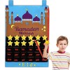 Poches pour calendrier de lavent, remplissage du calendrier ramadan, calendrier de lAvent pour enfants bleu 