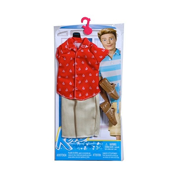 Mattel – Fashion Pack Summer Set abigliamento pour Ken