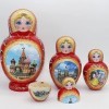 NOLLAM Matryoska Lot de 20 poupées imbriquées Matryoshka Ensemble de poupées russes en bois faits à la main pour filles Jeu d