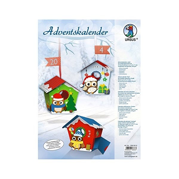 Ursus 17830001 Calendrier de lAvent / kit hiver