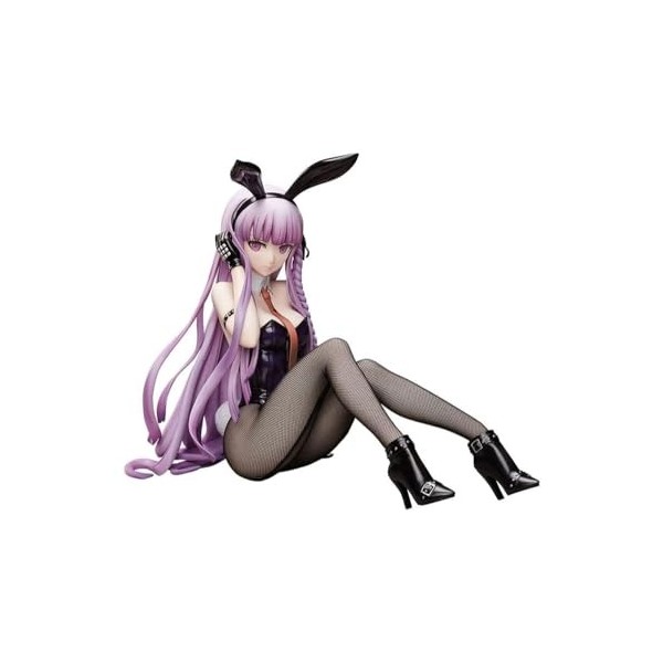 NEWLIA Figurine danime Ecchi - Kirigiri Kyouko -1/4 - Lapin Ver. Figurines daction Objets de Collection animés Modèle de Pe