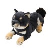 Simulé Shiba Inu Chien En Peluche Jouet 13,7 Pouces Noir Corgi Chiot Animal En Peluche Jouets Enfants Poupée Japonaise Doge C