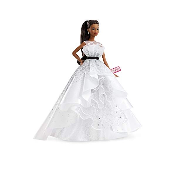 Barbie Signature poupée de collection 60ème anniversaire aux cheveux bruns et à la robe inspiration diamants, jouet collector