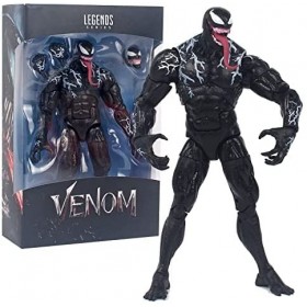 Venom Carnage - Figurine daction de collection de lanime - Modèle de poupée Venom - Joints en PVC - Modèle mobile - Figurin