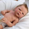 18Inch/ 46Cm Reborn Baby Dolls avec 2 sexes, poupée Nouveau-né en Silicone Souple avec biberon pour Cadeaux danniversaire de