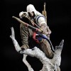 EASSL Connor·Kenway Doll Character Model Figure丨26cm Static Squatting Anime Doll Décoration de Bureau Ornements Version sans 