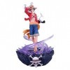 KAMFX Chiffre danime Figurine dune Seule pièce Luffy Posture Debout Modèle de Figurine daction Statuette en PVC Jouet de C