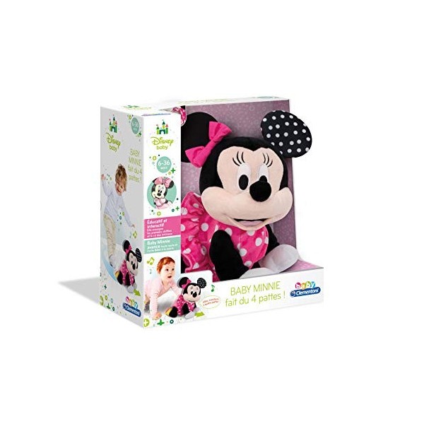 Clementoni- Disney Baby Minnie Fait du 4 Pattes- 52335