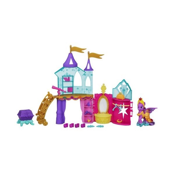 My Little Pony Crystal Princess Palace Playset by My Little Pony TOY English Manual 