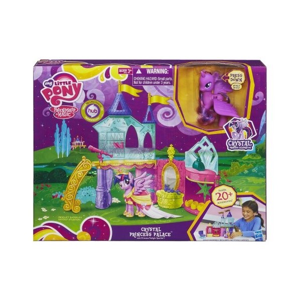 My Little Pony Crystal Princess Palace Playset by My Little Pony TOY English Manual 
