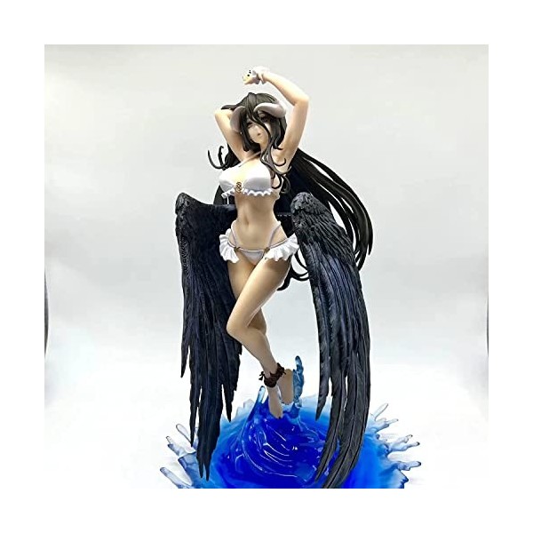 KMRYP Maillot de Bain Albedo Ver. Jolie Figurine danime Amovible de 32 cm, Figurine daction Adulte Jouets, Cadeau danniver