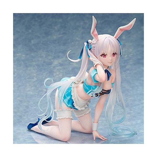 IMMANANT Chiffre danime Personnage original - Chris - 1/4 - Aqua Blue Figurine Ecchi Les vêtements sont amovibles Statue de 