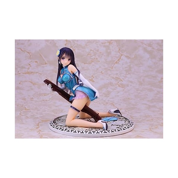 LOXACO Figurines Ecchi Anime - Ping-Yi - 1/6 - Hekigyoku Ver. / Poitrine Souple/Vêtements Amovibles/Collection de Jouets modè