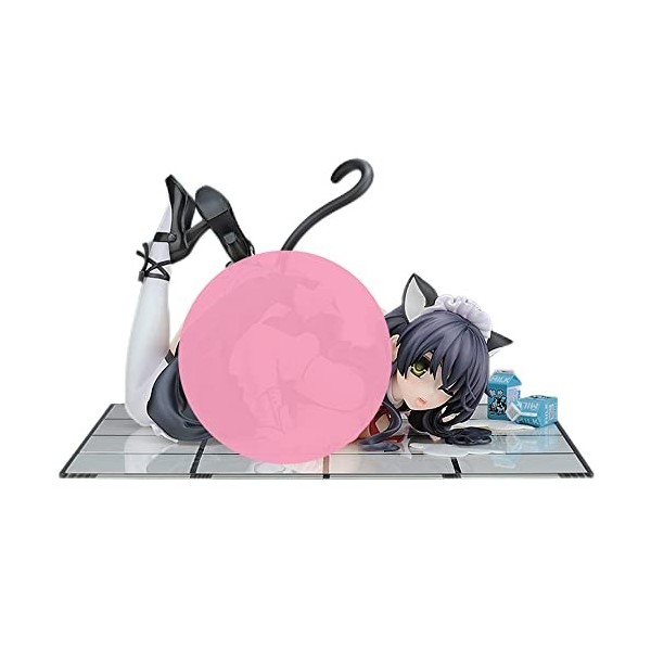 NATSYSTEMS Figurine Ecchi Lait Chat LAP 1/7 Chiffre danime Vêtements Amovibles Statues Jouets Collection de modèles 4.7 pouc