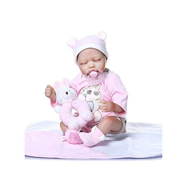 Reborn Baby Dolls Bébé Jumeaux Garçon/Fille 40 Cm 16" Fait À La Main Enfant Réaliste Reborn Babies Filles Poupée Réaliste pou