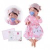 Realborn Poupées Reborn – 46 cm – Poupée en silicone – Poupée Reborn Baby Dolls Toddler – Coffret cadeau pour enfants